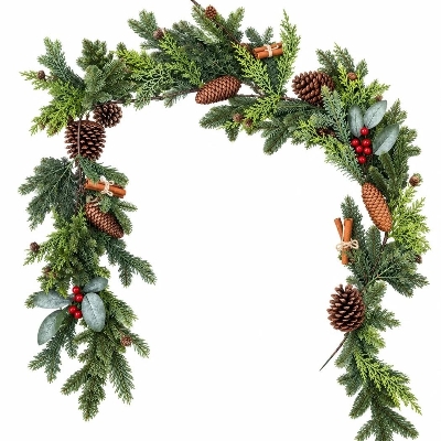 Country Cone Garland 180cm