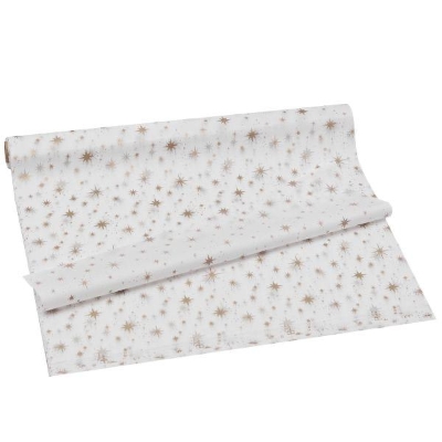 Gold Snowflake Tissue x 48 Sheets