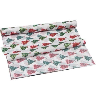 Green & Red Tree Tissue x 48 Sheets