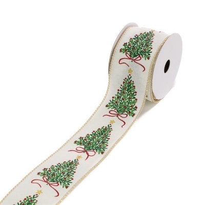 Tree Linen Ribbon 10yds