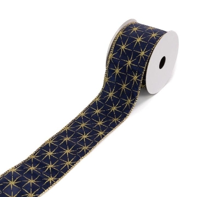 Gold Star Blue Ribbon 10yds