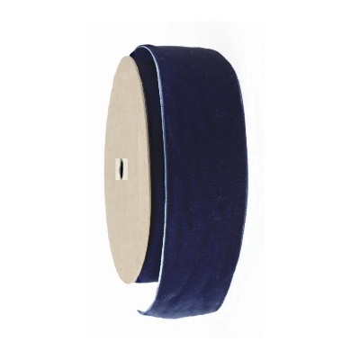 Navy Velvet Ribbon 50mm