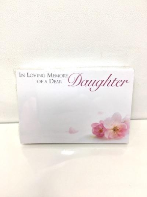 Small Florist Cards Daughter blossom