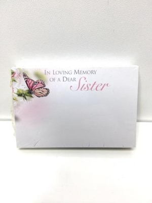 Small Florist Cards Sister butterfly