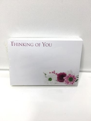 Small Florist Cards Thinking Of You