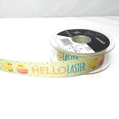 Easter Chick Ribbon 25mm