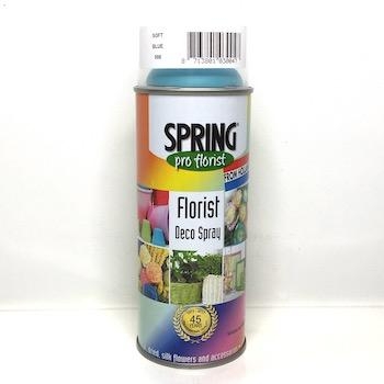 Soft Blue Flower Spray Paint 400ml, Florist Wedding and Craft Supplies Ltd