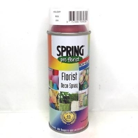 Holiday Red Flower Spray Paint 400ml