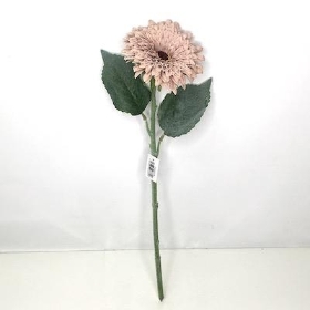 Mink Double Gerbera 43cm