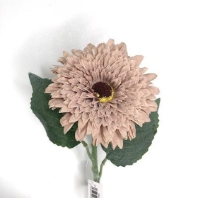 Mink Double Gerbera 43cm