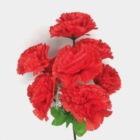 Red Carnation Bush 34cm