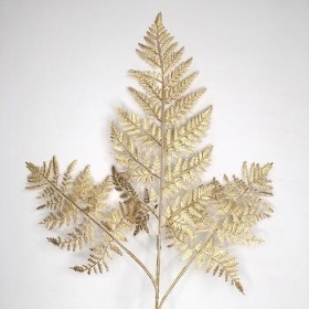Gold Fern Spray 89cm