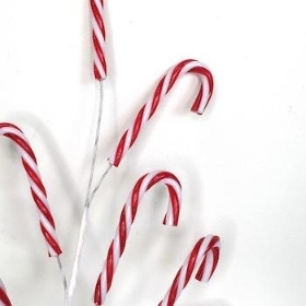 Candy Cane Spray 65cm