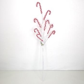 Candy Cane Spray 65cm