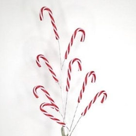 Candy Cane Spray 65cm