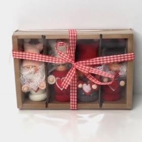 Christmas Girl Hanging Decoration 10cm x 4