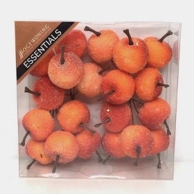 Orange Frosted Apple Pick x 20