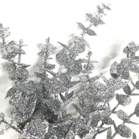 Silver Glitter Eucalyptus Bush 31cm