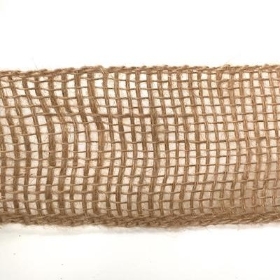 Natural Jute Ribbon 63mm