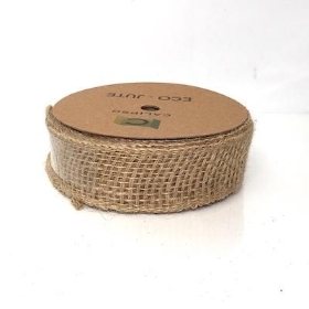 Natural Jute Ribbon 38mm