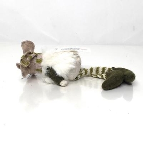 Green Dangly Legs Mouse 17cm