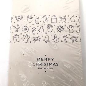 Merry Christmas Florist Folding Card x 25