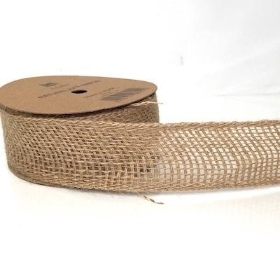 Natural Jute Ribbon 50mm