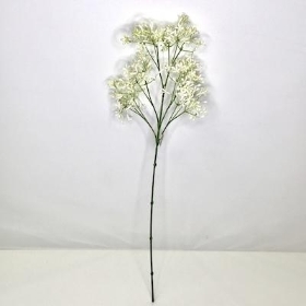 White Mini Flower Spray 63cm