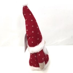 Santa Fabric Gonk 20cm