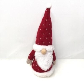 Santa Fabric Gonk 20cm