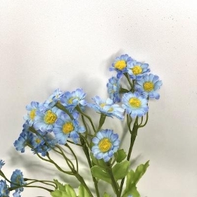 Blue Mini Daisy 52cm