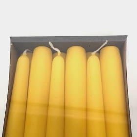 Lemon Tapered Candle x 12