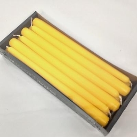 Lemon Tapered Candle x 12