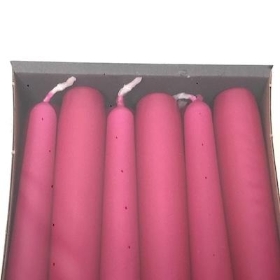 Fuchsia Tapered Candle x 12