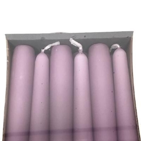 Lilac Tapered Candle x 12