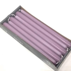 Lilac Tapered Candle x 12