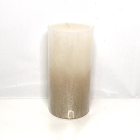 Wool White Levi Candle 14cm