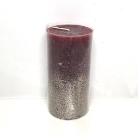 Dusky Red Levi Candle 14cm