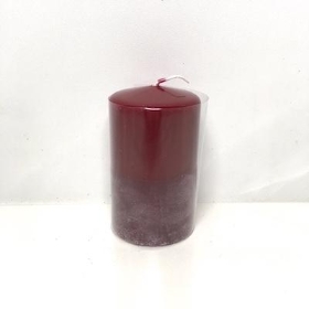 Dusky Red Daphne Candle 10cm