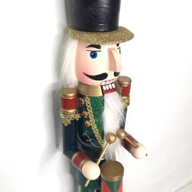 Glitter Drummer Nutcracker Figure 60cm