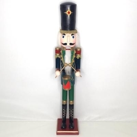 Glitter Drummer Nutcracker Figure 60cm