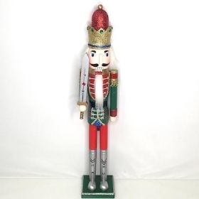 Glitter Sword Nutcracker Figure 60cm