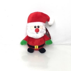 Santa Christmas Soft Toy 17cm