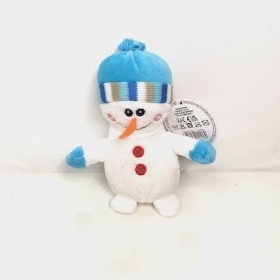 Snowman Christmas Soft Toy 17cm
