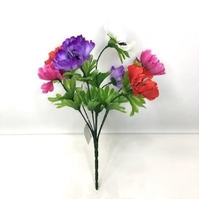 48 x Mixed Anemone Bush 30cm