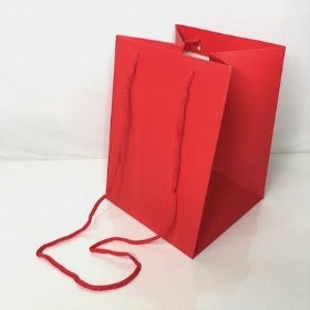 Red Hand Tie Bags x 10