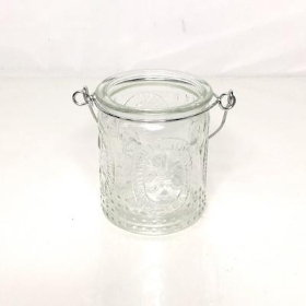 Clear Hanging Votive 7cm