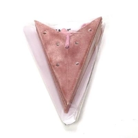 Pink Velvet Hanging Star 20cm