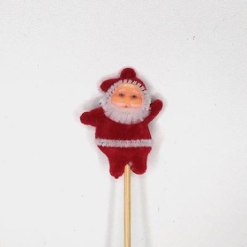 Mini Santa On Stick x 25