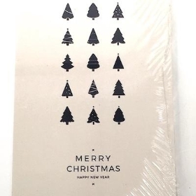 Christmas Tree Folding Card x 25